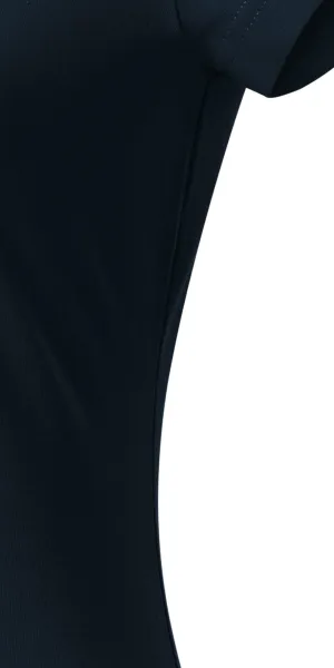 T-shirt donna slim fit con scollo a V - Tagliato con cuciture laterali