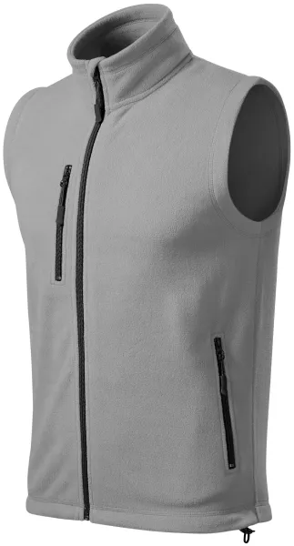 Gilet in pile a contrasto - Gilet in pile con elementi a contrasto