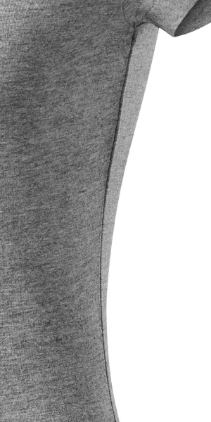 T-shirt donna slim fit con scollo a V - Tagliato con cuciture laterali