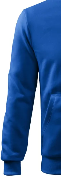 Felpa da uomo semplice senza cappuccio - Maniche lunghe classiche