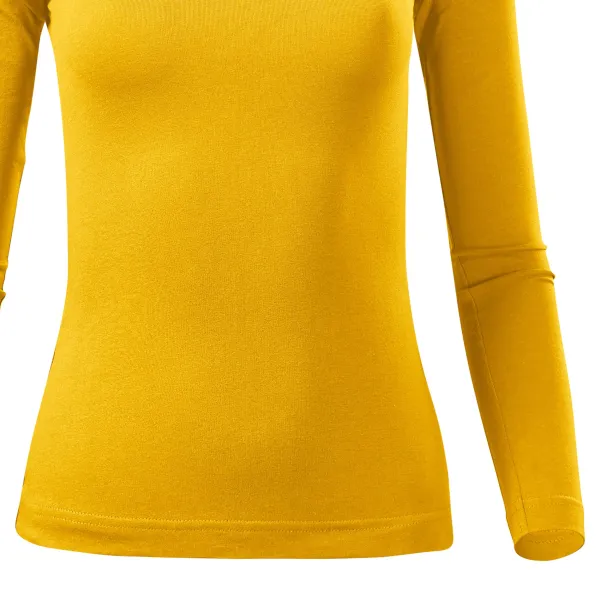 T-shirt da donna a maniche lunghe - Taglio leggermente aderente