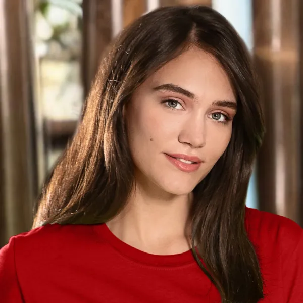 Maglietta classica da donna - Scollo tondo classico