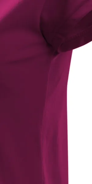 T-shirt da donna alla moda - Tagliato con cuciture laterali