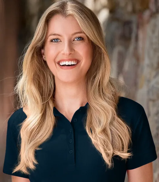 Polo elegante da donna - Chiusura a 5 bottoni