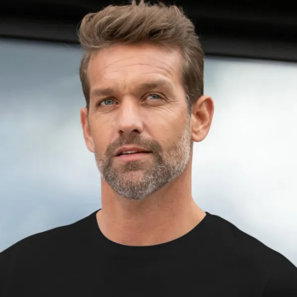 T-shirt da uomo esclusiva - Scollo tondo classico