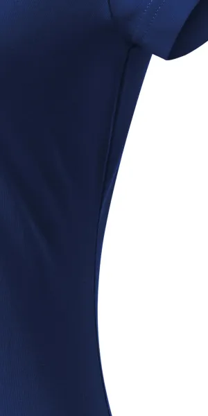 T-shirt donna slim fit con scollo a V - Tagliato con cuciture laterali