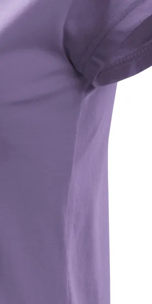 T-shirt da donna alla moda - Tagliato con cuciture laterali