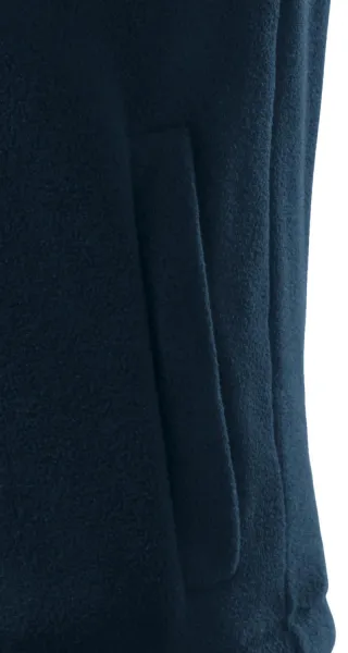 Gilet in pile classico - Pratiche tasche con cerniera