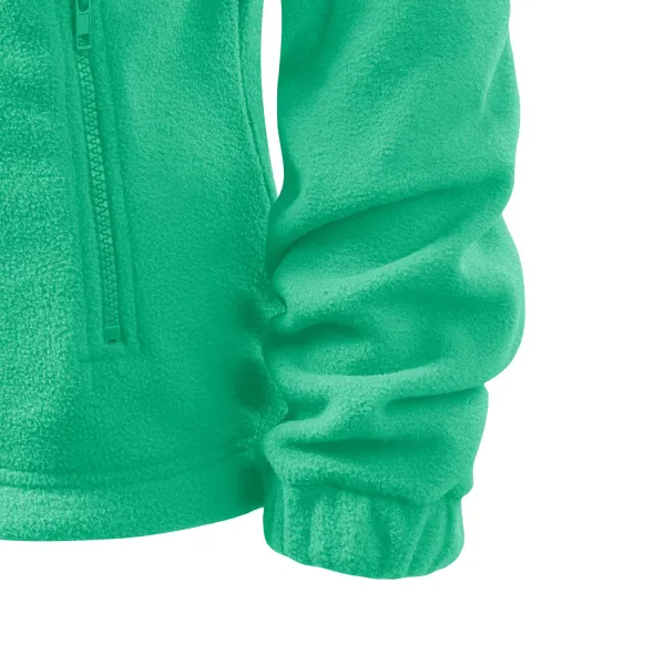 Giacca in pile da donna - Pratiche tasche con cerniera