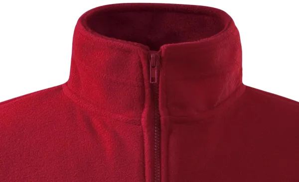 Giacca in pile da uomo - Chiusura con cerniera fino al mento