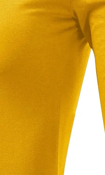 T-shirt da donna a maniche lunghe - Tagliato con cuciture laterali