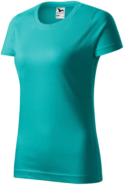 Maglietta semplice da donna - T-shirt da donna in cotone per tutti i giorni