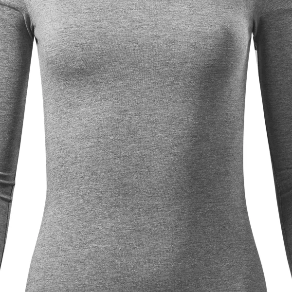 T-shirt da donna a maniche lunghe - Taglio leggermente aderente