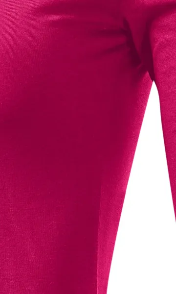 T-shirt da donna a maniche lunghe - Tagliato con cuciture laterali
