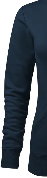 Felpa donna con cappuccio senza zip - Maniche lunghe classiche