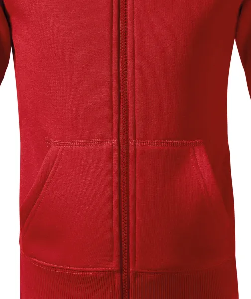 Felpa da bambino con cappuccio - Vestibilità ampia con cuciture laterali