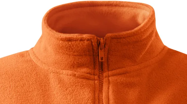 Giacca in pile da donna - Chiusura con cerniera fino al mento