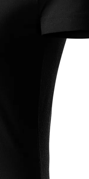 T-shirt da donna in cotone biologico - Tagliato con cuciture laterali