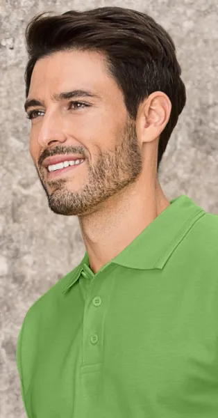 Polo ampia da uomo - Chiusura a 3 bottoni