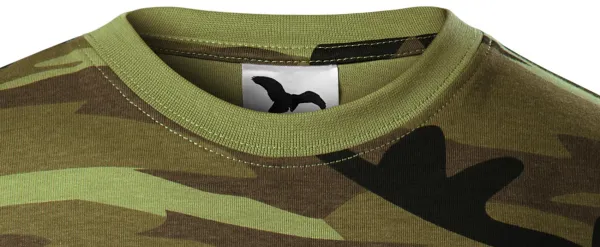 T-shirt mimetica per bambini - Scollo tondo classico