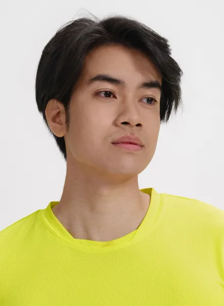 T-shirt con scollo asimmetrico - Interessante colletto asimmetrico