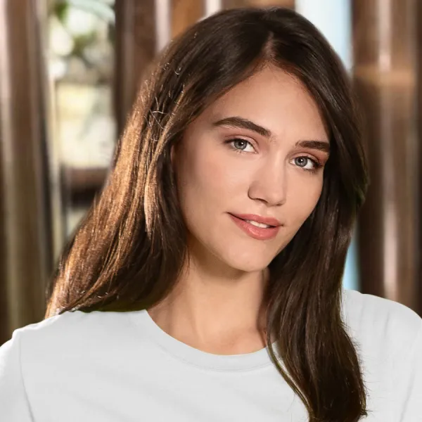 Maglietta classica da donna - Scollo tondo classico