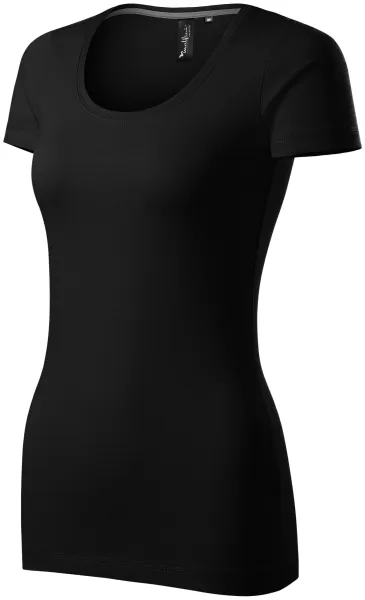 T-shirt da donna con cuciture decorative - T-shirt da donna per tutti i giorni
