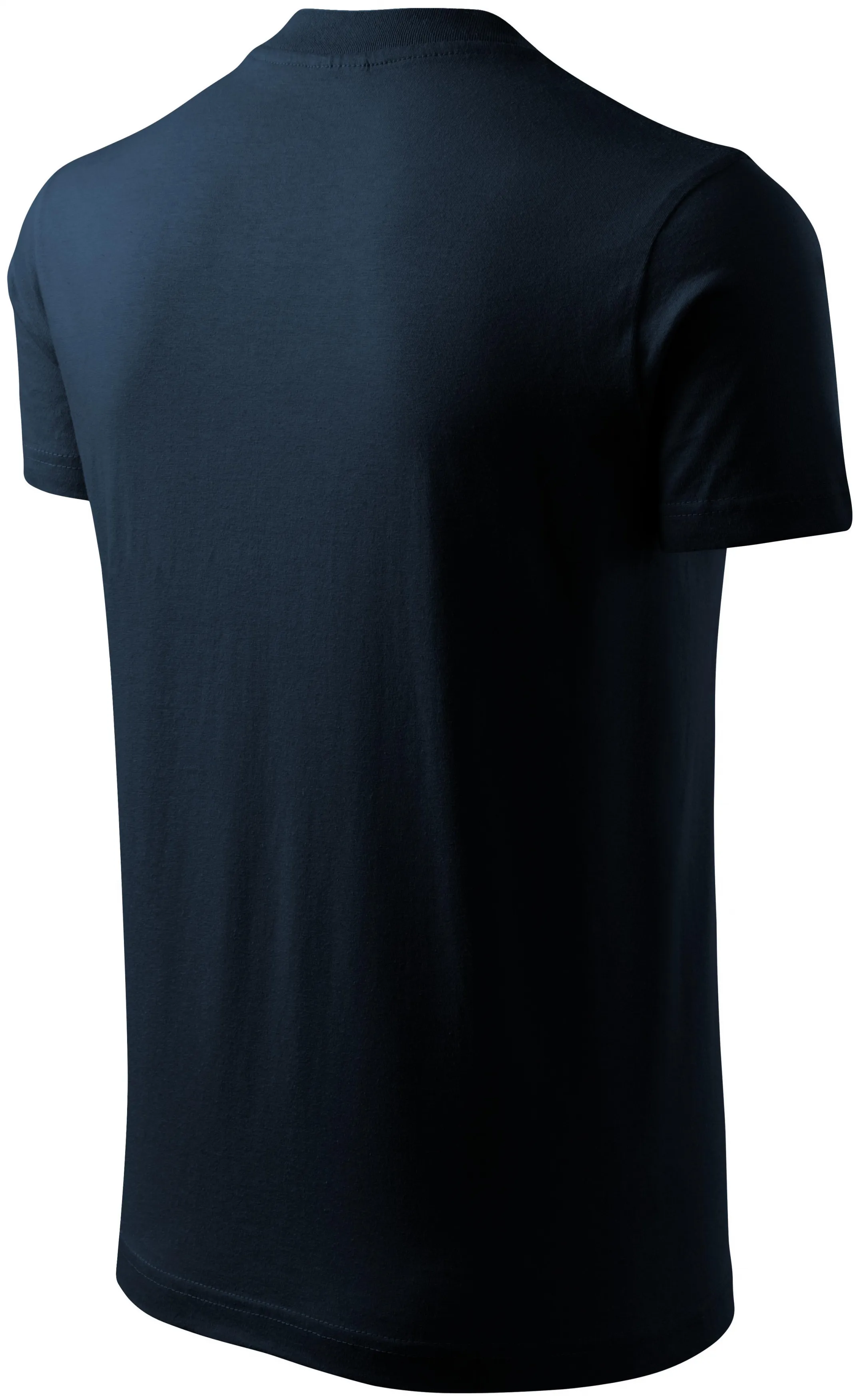 T-shirt a maniche corte, peso medio, blu scuro, S