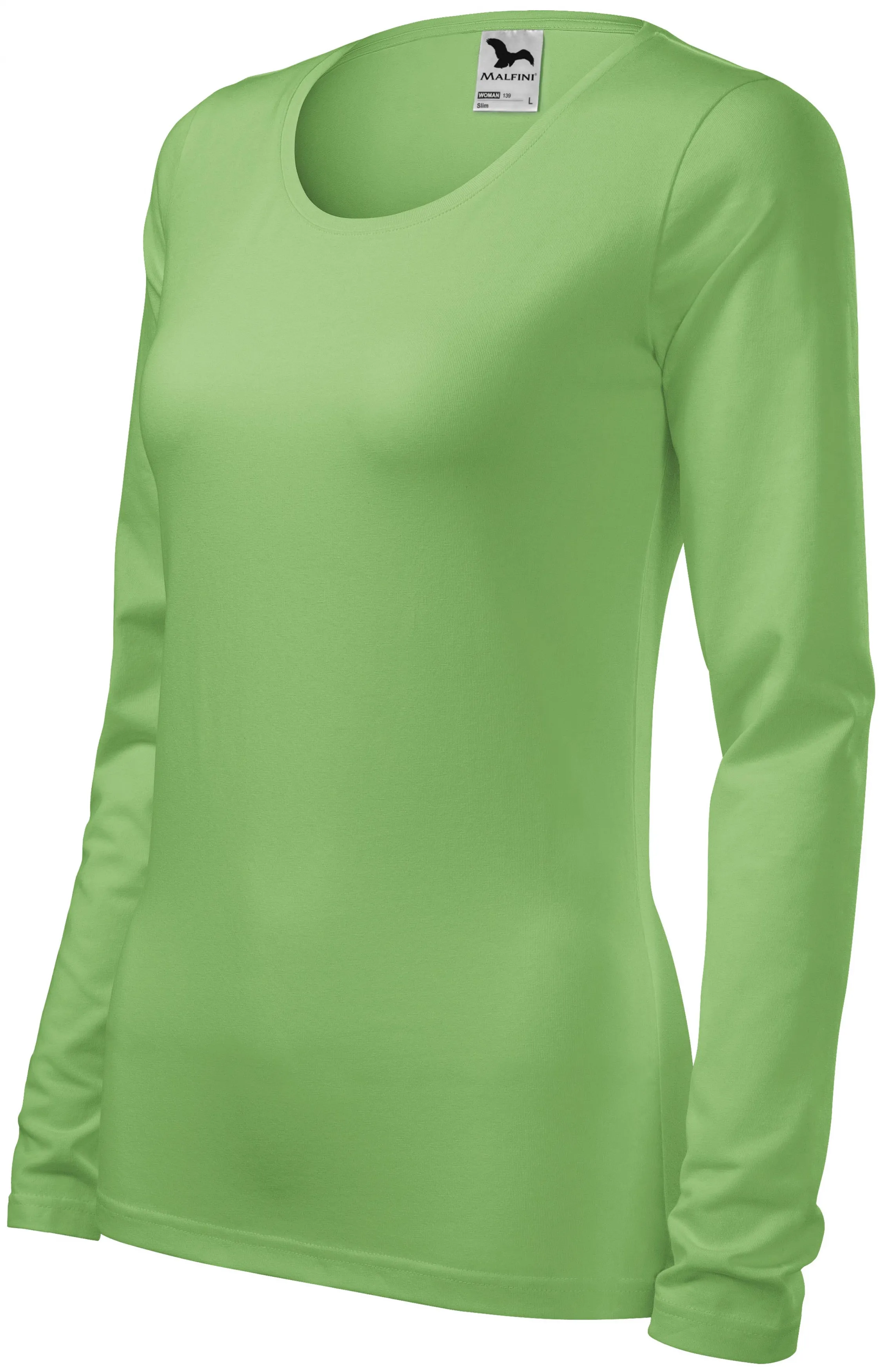 Roselux Maglietta Aderente A Coste Girocollo Donna - Maniche Corte, Top In Maglia Basic - Verde Fluorescente, Taglia XL